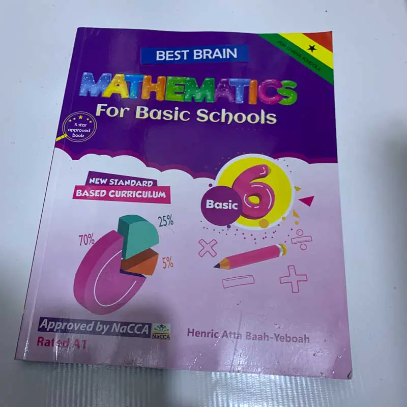 Best Brain Mathematics Basic 6 Textbook