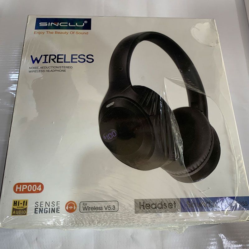 SINCLU HP004 Wireless Headset – Bluetooth 5.3, Hi-Fi Sound & Noise Reduction SINCLU HP004 Wireless Headset – Bluetooth 5.3, Hi-Fi Sound & Noise Reduction