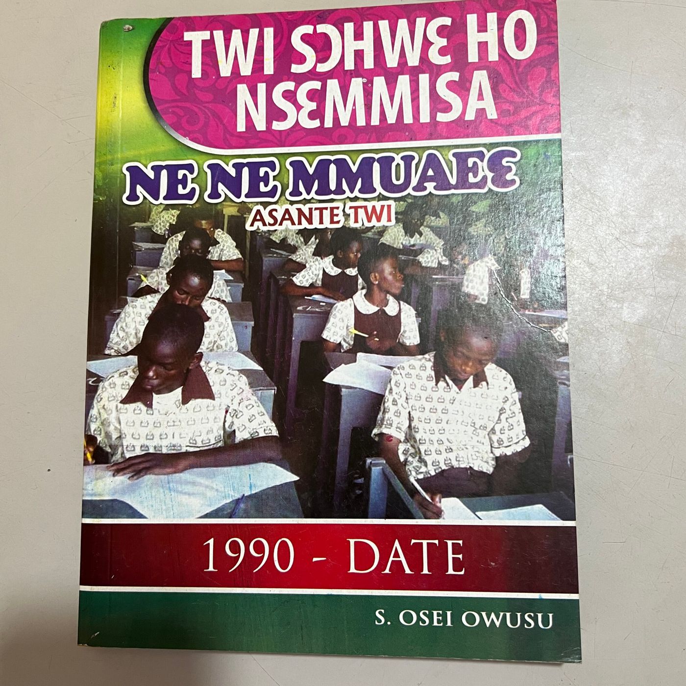 Asante Twi past Questions and Answers Asante Twi past Questions and Answers
