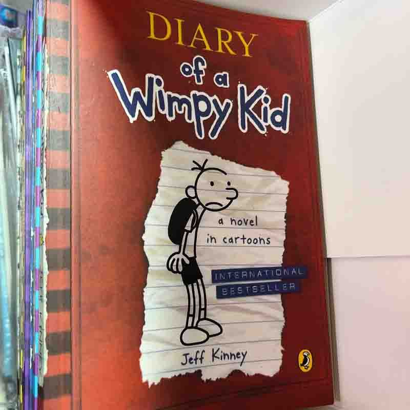 Diary of a wimpy kid: a novel in cartoons Diary of a wimpy kid: a novel in cartoons